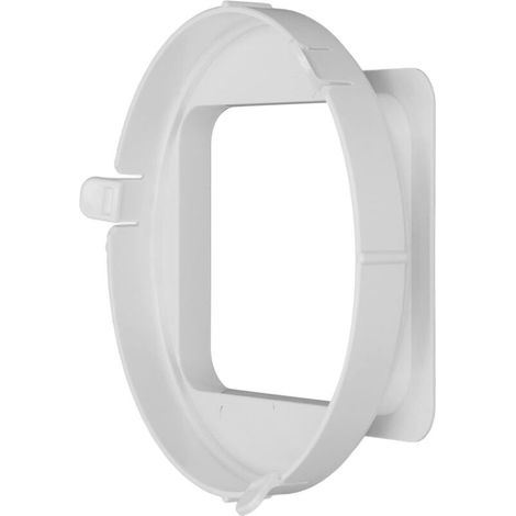 Konischer Anschluss Für Klimaanlage Ø150 Mm. Kupplung Für Vierkantrohr. Abluftzubehör.