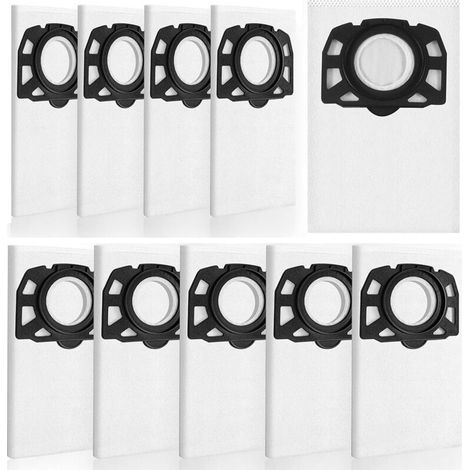 10 Staubsaugerbeutel Für Kärcher Wd2 Plus, Wd3, Kwd1, Mv3 – Universal