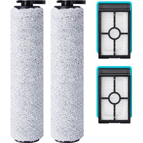 Bissell Crosswave Hf2 Ersatzteilset – 2 Bürstenwalzen + 2 Hepa-filter – Für 3845n, 3831