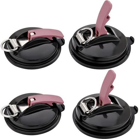 Saugnapf – Durchmesser 118 Mm – Maximale Traglast 22 Kg – Für Markisen, Sonnensegel, Planen, Fahrzeugabdeckungen – 4er-pack