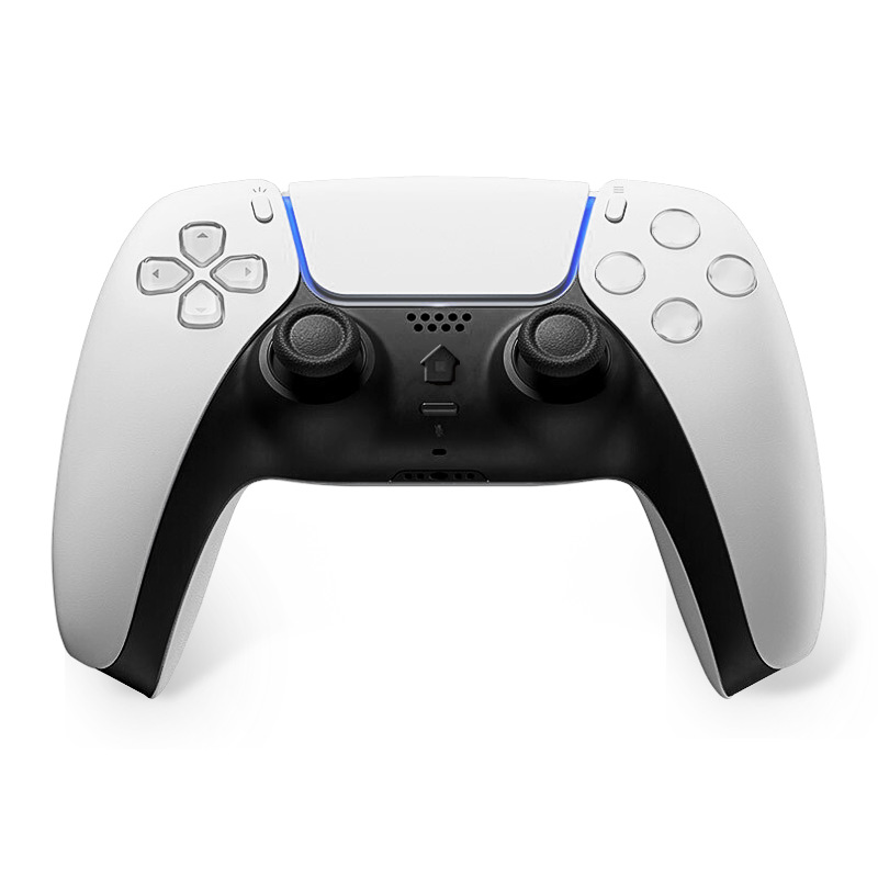 Einzelpackung Ps Wireless Dual-rhythm Controller, Kompatibel Mit Playstation 4 (playstation 5-design), Weiß.