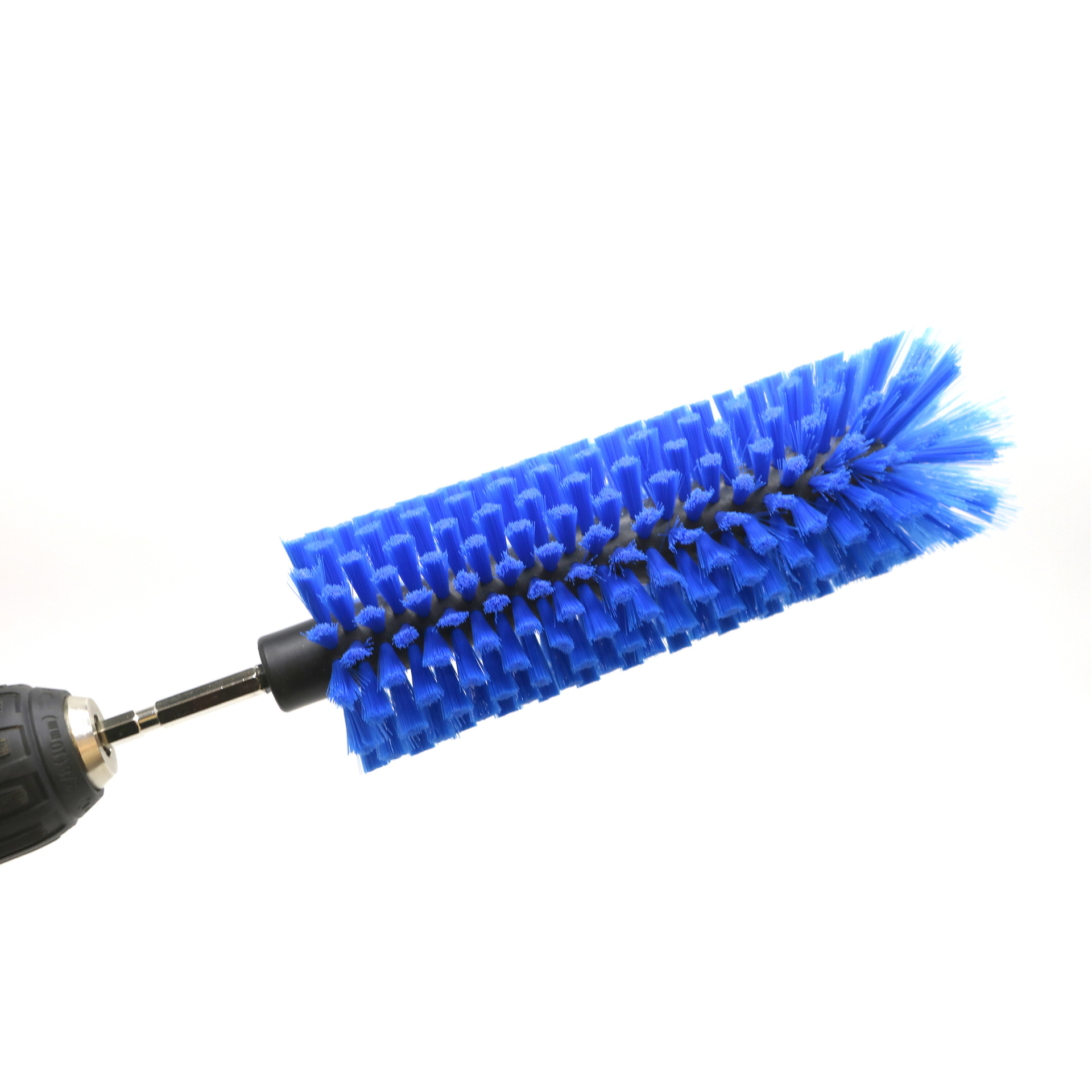 Elektrische Reinigungsbürste, 26×6×6 Cm, Blaue Nylon-reifen- Und Radreinigungsbürste, Geeignet Zur Reinigung Von Autoauspuffrohren, Felgen Und Anderen Autopflegegeräten.