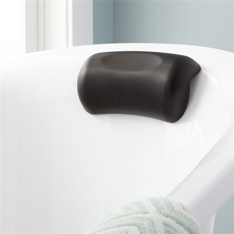 Wasserdichtes Und Rutschfestes Nackenkissen Für Die Badewanne, Weiches Und Elastisches Kopfstützkissen Für Die Badewanne (spa-bereich), Leicht Zu Reinigendes Kopfstützkissen Für Die Badewanne.