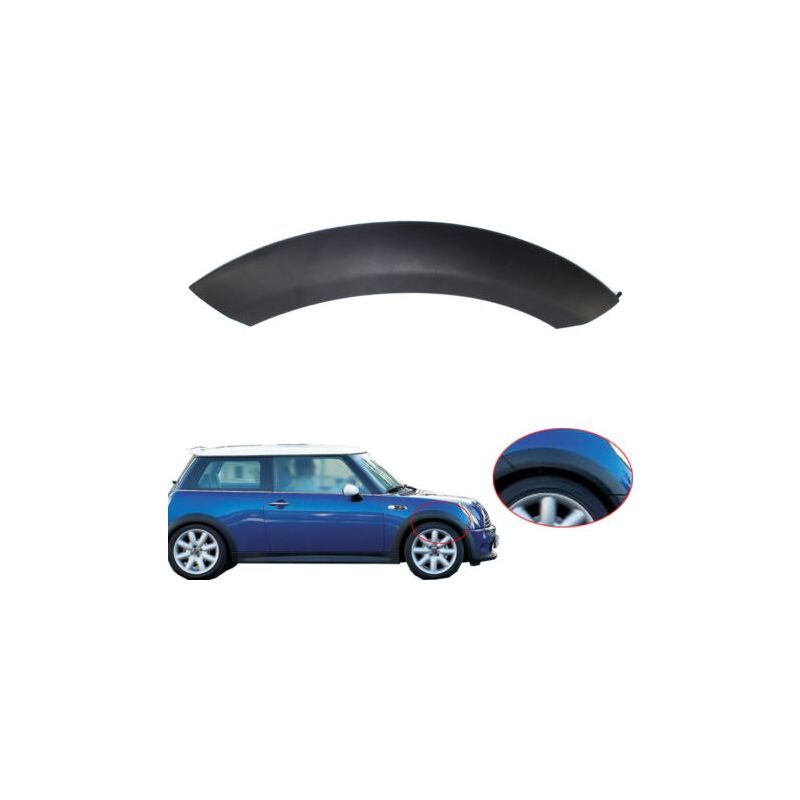 Paar – Obere Rechte Vordere Radlaufverkleidung – Ersatzteil Für Bmw Mini Cooper 2002–2008 – Robuster Schwarzer Kunststoff – Einfache Montage – 51131505866