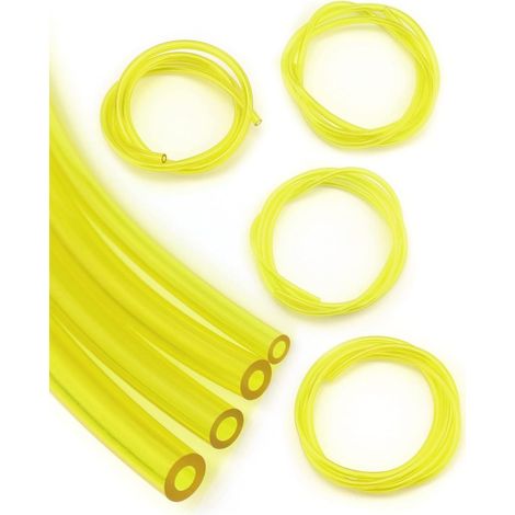 Set Mit 4 Kraftstoffschläuchen, 2x3,5 Mm, 2,5x5 Mm, 3x5 Mm, 3x6 Mm, Hochleistungs-kraftstoffleitung, 1,5 M Für Kettensäge/rasenmäher