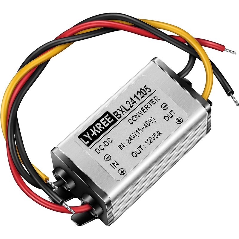 24-v-dc-auf-12-v-abwärtswandler, 5-a-60-w-dc-netzteil, Wandler-reduzierregler, Akzeptiert Dc-eingangsspannungen Von 15–40 V