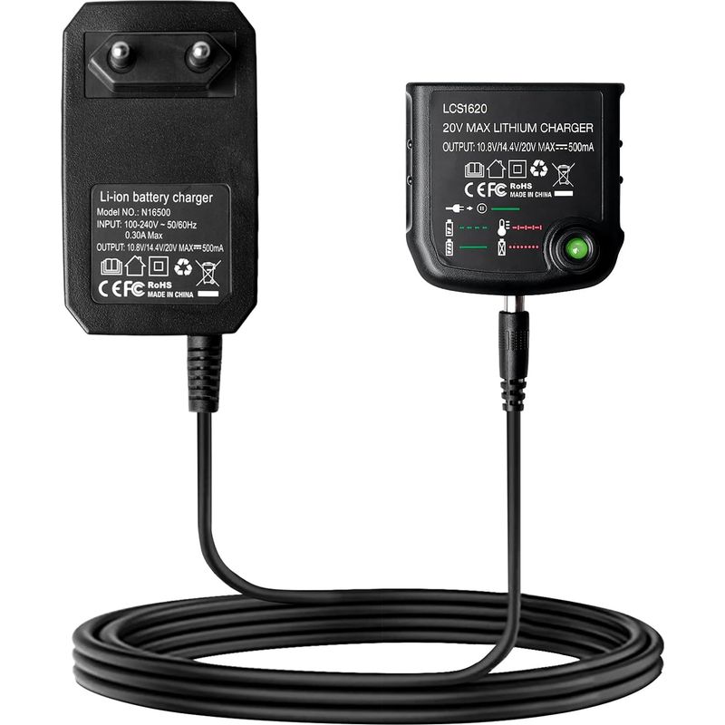 Ladegerät Au Lithium 18 V/20 V, 18 V Für Batterie Black & Decker, Bl2018, Bl2018-xj, Bl1518, Lbxr20-ope Lbxr20, Lb20, Lbx20, Lbx4020, Lb2x4020, Lbxr2020-ope Bl1514