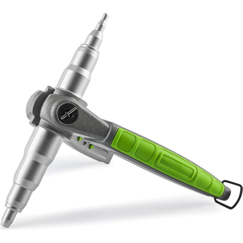 Handgeführtes Aufweitwerkzeug Für Kupferrohre, Geeignet Für Hlk-rohre Mit Durchmessern Von 1/4", 5/16", 3/8", 1/2", 5/8", 3/4" Und 7/8".