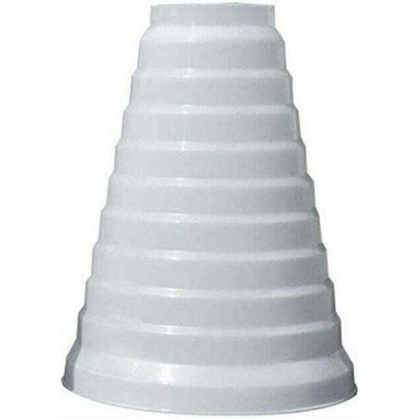 1 Universal-reduzierstück, Dickwandiges, Verstärktes Pvc, Für 80–200 Mm Lüftungskanäle, Kompatibel Mit Klimaanlagen Und Abluftsystemen