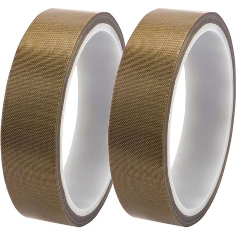2 Stück Ptfe-band, Hochtemperaturbeständig Bis 300 °c, Rückstandsfrei Klebendes Teflonband, Für Vakuumverpackungsmaschinen