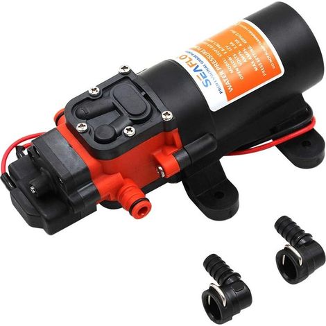 12v 35psi Marine-wasserpumpe, Membran-selbstansaugpumpe, Bootszubehör, Duschen, Toiletten, Wasserfördermotor Für Wohnwagen/wohnmobil