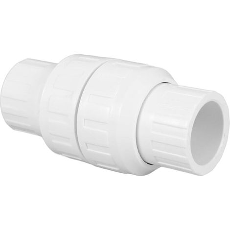 Stück Pvc-rückschlagventil Für Sanitärinstallationen, 32 Mm, Zubehör Zur Verhinderung Von Rückfluss An Rohrverbindungen