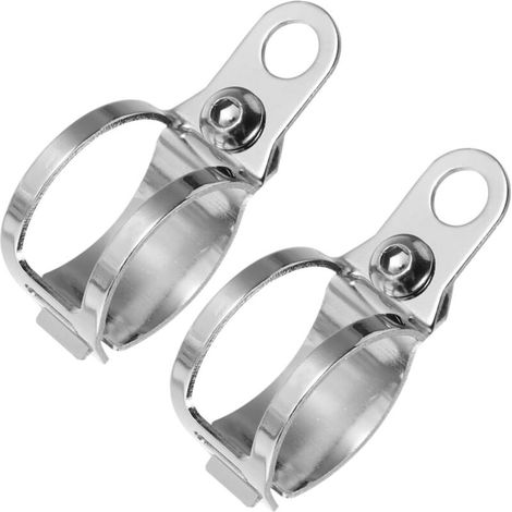 2 Stück Verstellbare Metall-blinkerhalterung Für Motorräder Mit 30–43 Mm Gabeldurchmesser, Motorradzubehör, Scheinwerfer-blinkerhalterung Zur Hängenden Montage