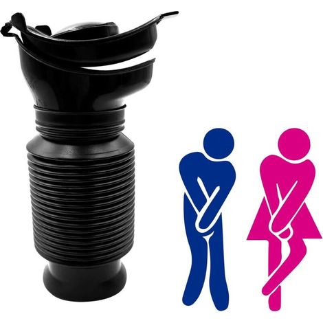 750-ml-urinalflasche Mit Einziehmechanismus Für Männer Und Frauen – Tragbare, Wiederverwendbare Urinalflasche, Ideal Für Camping, Auto Und Reisen