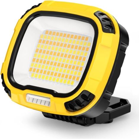 Arbeitsleuchte, 4000 Lm Led-inspektionslampe, 18 Lichtmodi, Wasserdicht, 4000 Mah Wiederaufladbare Tragbare Cob-werkstattlampe Mit Magnetverschluss
