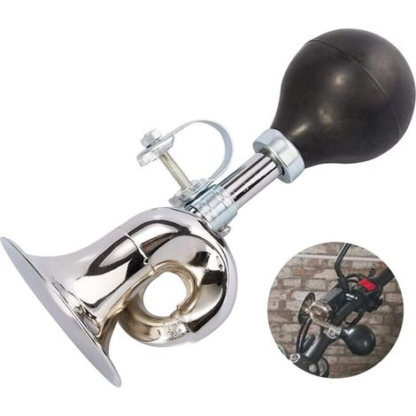 Fahrradhupe, Fahrradklingel, Trompeten-fahrradklingel, Retro-fahrradhupe Aus Metall Mit Verstellbarer Klemme, Hupe Für Erwachsene Und Kinder – Nicht Elektronisch