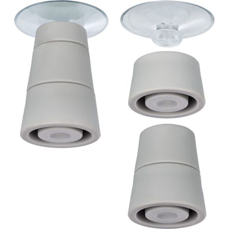Ersatzfüße Für Glasschutzscheiben – 4er-set – Rutschfester Kunststoff – Höhenverstellbar Bis Zu 5 Cm