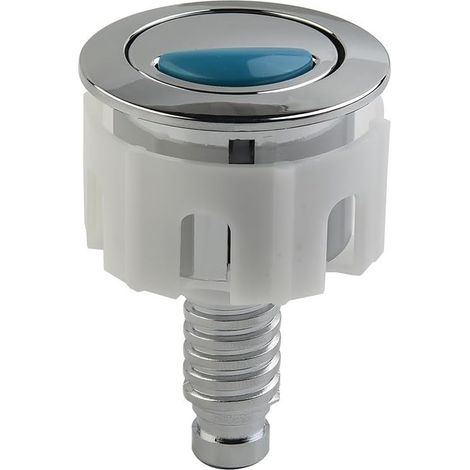 1 Druckknopf, Verchromt, Feder Aus Edelstahl 304, Abs, 38–49 Mm Öffnung, Für Wc-spülkasten