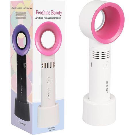 Mini-usb-wiederaufladbarer Tragbarer Ventilator Für Wimpernverlängerungen, Unverzichtbarer Klimaventilator Für Wimpernverlängerungen (weiß)
