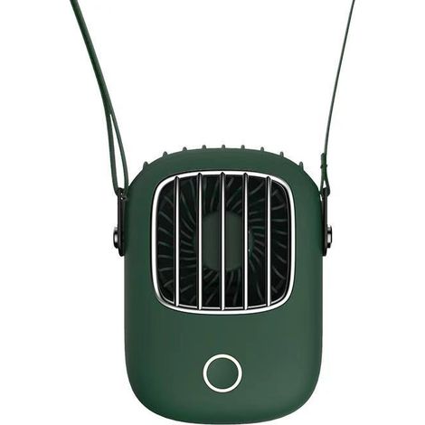 Mini-ventilator, Leise, Usb-aufladbar, Umweltfreundlich, Zum Tragen Um Hals Oder Hüfte. Ideal Für Sport Und Entspannung.
