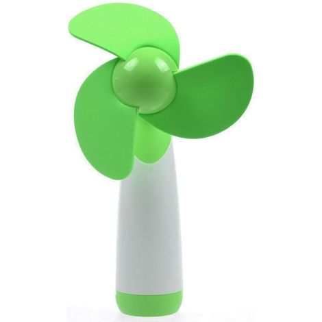 Tragbarer, Umweltfreundlicher Mini-taschenventilator, Betrieb Mit Aa-batterien (nicht Im Lieferumfang Enthalten), Extrem Leise, Ideal Für Zuhause Und Büro