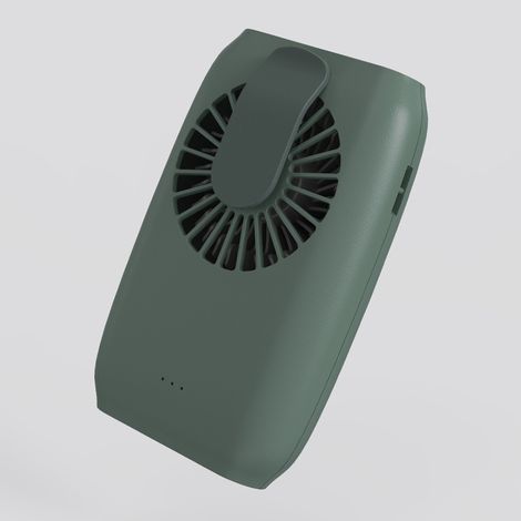 Mini-ventilator (grün), Tragbarer Ventilator, Stilvoll Und Ästhetisch Ansprechend Für Outdoor-sportarten