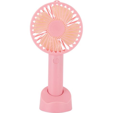 Mini-tragventilator, Usb-wiederaufladbarer Persönlicher Ventilator Mit 2500-mah-akku Und Basisstation, 4 Modi, Ideal Für Zuhause, L