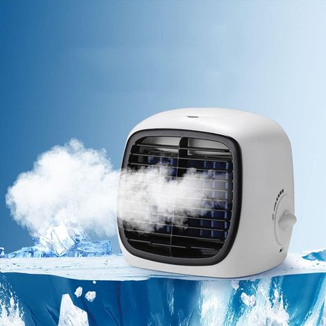 Tragbare Klimaanlage, Usb-anschluss, Vielseitiger Verdampfer Für Zelte, Büros, Strände, Outdoor-aktivitäten Und Reisen, Mit Ladegerät