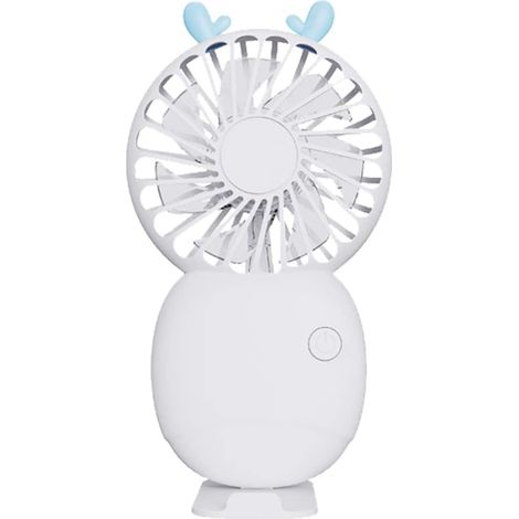 Tragbarer Mini-taschenventilator, Leiser Ventilator, Ideal Für Büro, Auto, Homeoffice Und Reisen. Netzteil.
