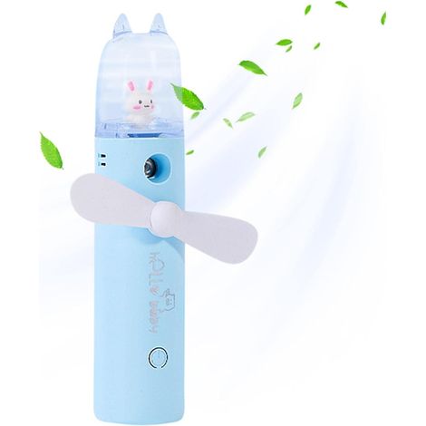 Mini-wasserstrahlventilator Mit Wiederaufladbarem Akku Und 3 Einstellbaren Geschwindigkeitsstufen, Usb-ventilator Für Den Persönlichen Gebrauch, Mini-reiseventilator