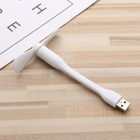 Set Mit 2 Mini-usb-lüftern, Handy-lüftern, Tragbaren Mini-laptop-lüftern, Leisen Reiselüftern