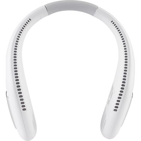 Tragbarer Nackenventilator, Usb-aufladbar, Freihändig, Ohne Rotorblätter, 3 Geschwindigkeitsstufen, 70°-luftauslass, Verstellbar, Zur Kühlung Der Haut