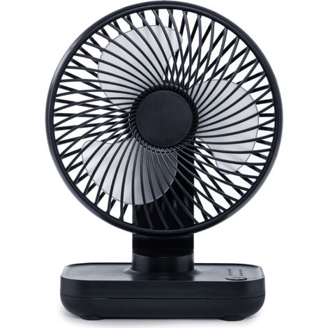 Leiser Tischventilator, Kleiner Usb-tischventilator Mit 4 Geschwindigkeitsstufen, 90° Verstellbar, Kabellos Und Leicht Zu Reinigen. Ideal
