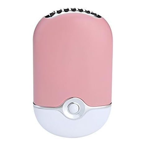 Mini-usb-handventilator Mit Integriertem Wiederaufladbarem Lithium-akku, Reiseklimaanlage, Luftreiniger Und Luftbefeuchter F015, Rosa