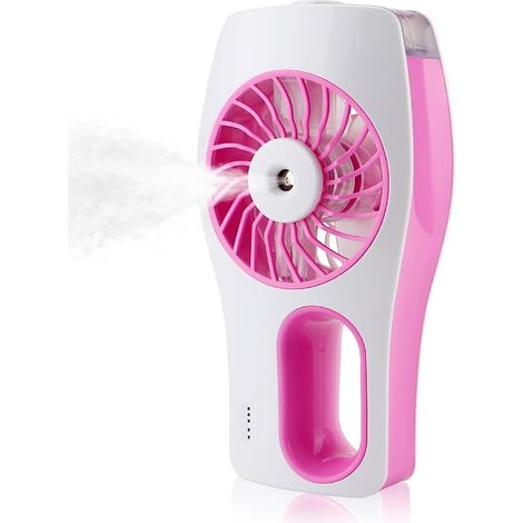 Mini-usb-ventilator Mit 3 Belüftungsmodi, Ideal Für Büro, Reisen Und Outdoor-aktivitäten (rosa).