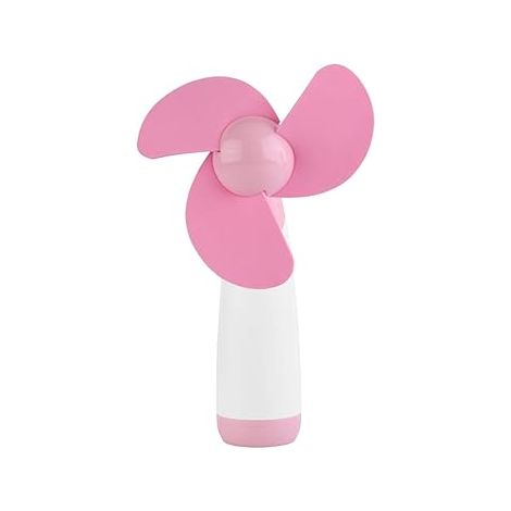 Mini-taschenventilator In Rosa, Kleiner Tragbarer Ventilator, Tischventilator, Erfrischender Elektrischer Ventilator Für Kinder, Befüllbar