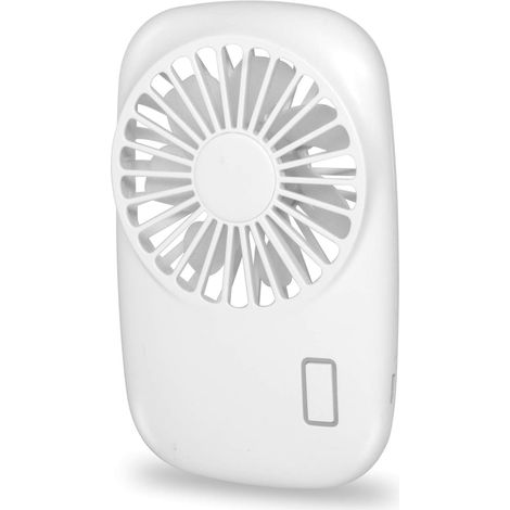 Weißer Tragbarer Ventilator, Leistungsstarker Mini-ventilator, Kleiner Persönlicher Und Tragbarer Ventilator, Einstellbare Geschwindigkeit, Usb-aufladbar, Für Zuhause