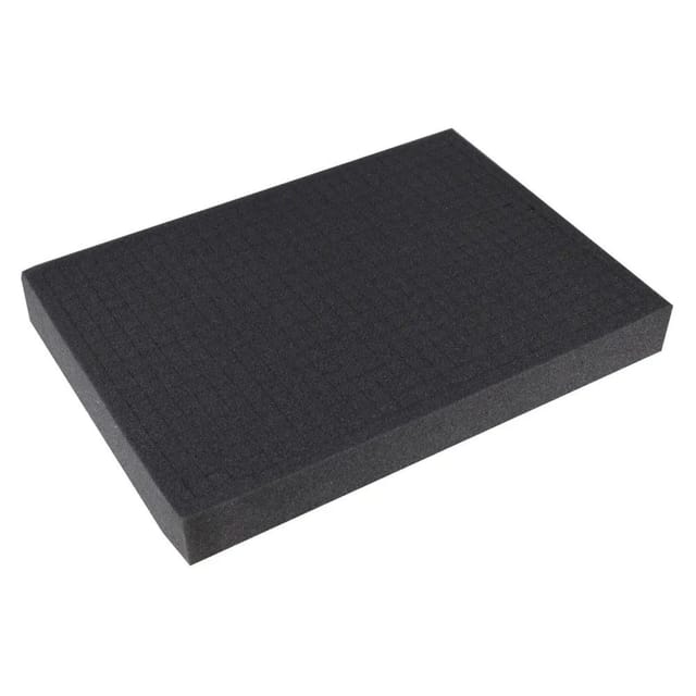 HMF 1451-50 Rasterschaumstoff Würfelschaum 440 x 315 mm Koffereinlage Tabletop Höhe 50 mm