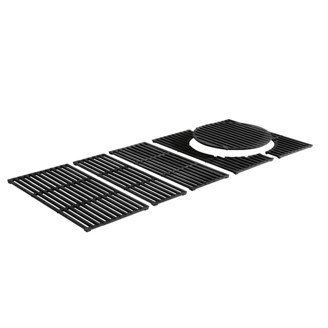 Enders Grillrost Switch Grid Hyde 6 aus Gusseisen 96 cm x 42 cm Schwarz