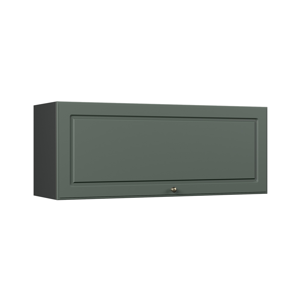 Hängeschrank Fame-line, Grün-gold Landhaus/anthrazit, 100 Cm, Vicco