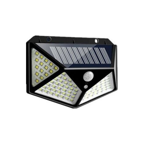 2er-pack Solar-sicherheitsleuchten, 100 Leds, Bewegungsmelder, 270° Weitwinkel, Wasserdicht, Mit 3 Intelligenten Modi Für Garten, Terrasse, Garage Und Außenwand