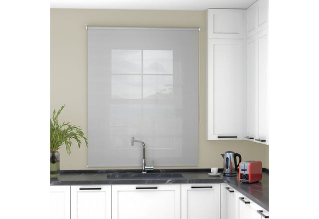 Deco-Raum Tageslicht-Rollo Bohren Basic GL 40 cm x 150 cm Grau