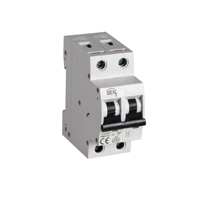 Kanlux Sicherung Leitungsschutzschalter KMB6-C2/2, Auslösecharakteristik C