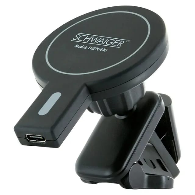 Schwaiger Smartphone-Halterung LHSP0400 QI-Fähig Schwarz