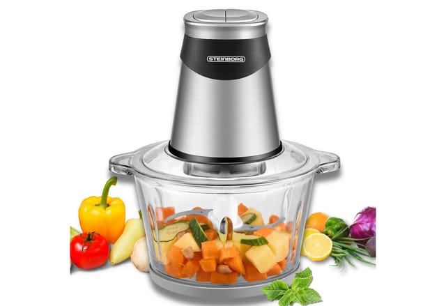 Steinborg SB-2640 Zerkleinerer mit Glasbehälter Elektrisch 1,8L 500 Watt