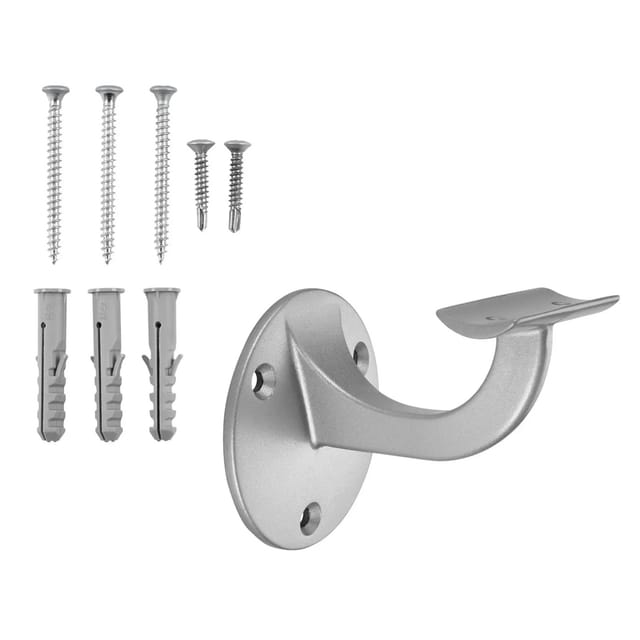 SOTECH Handlaufhalter COMPACT Silber Höhe 68 mm Ausladung 65 mm für Handläufe mit Ø 45 mm