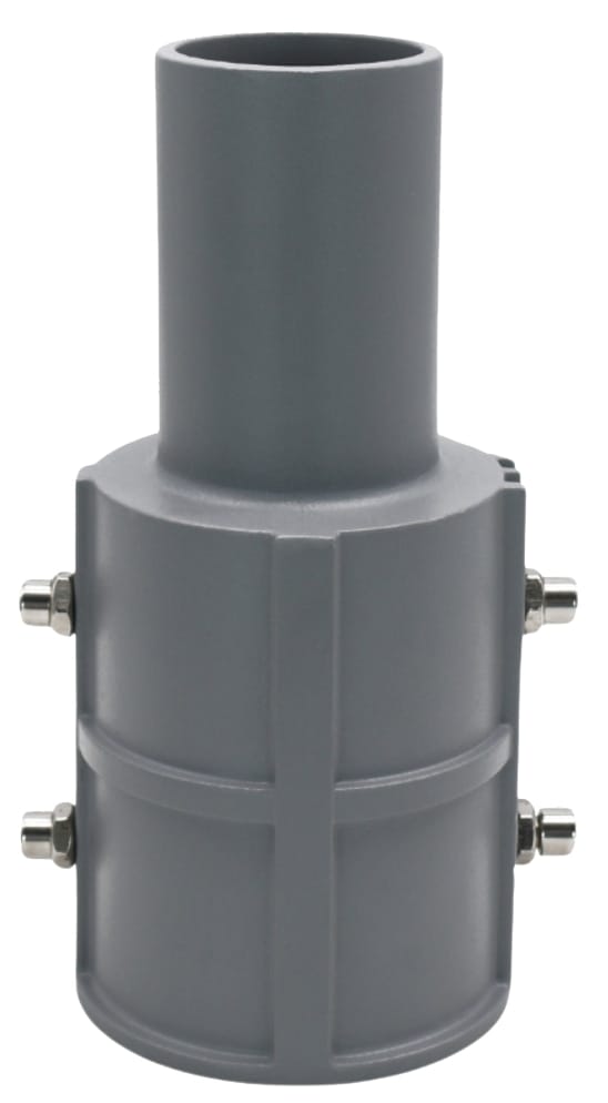 ENOVALITE Straßenleuchten Adapter 80 zu 60mm Grau Fix