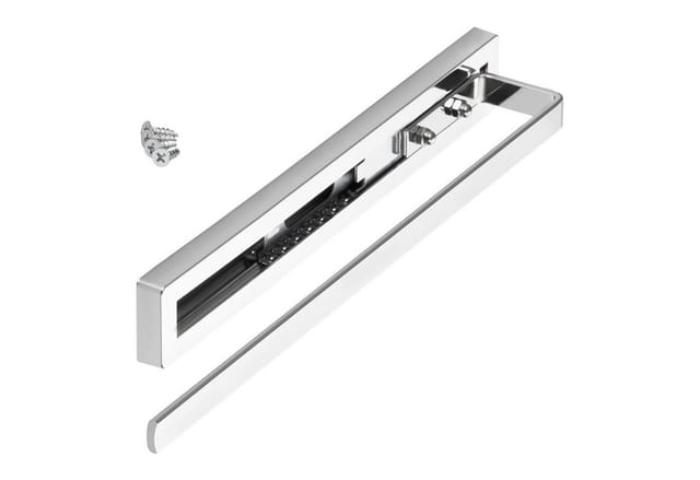 SOTECH Handtuchauszug STYLE 1 Armig Chrom Poliert 325 mm Auszugsweg 145 mm