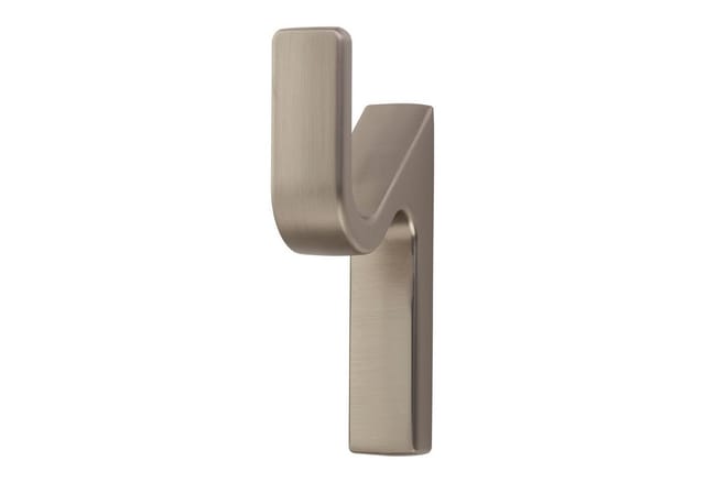 SOTECH Garderobenhaken ANGOLO Höhe 76 mm x Breite 14 mm Edelstahloptik Aus Zinkdruckguss