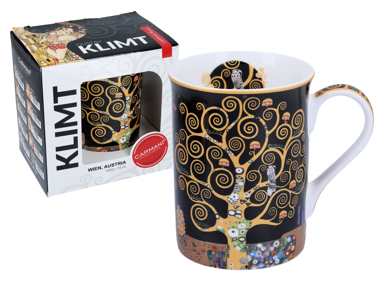 Carmani, Klassische Neue Tasse – G. Klimt – Baum Des Lebens